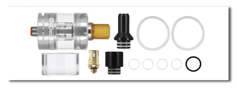 cigarette-electronique-clearomiseur-zenith-minimal-contenu-boite-innokin-E-Declic